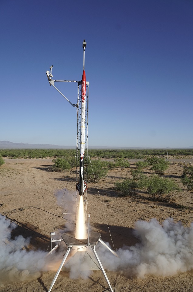 VOL DE COMPÉTITION: Vol 1 - 21 juin 2018, 2e Spaceport America Cup, Spaceport America, NM